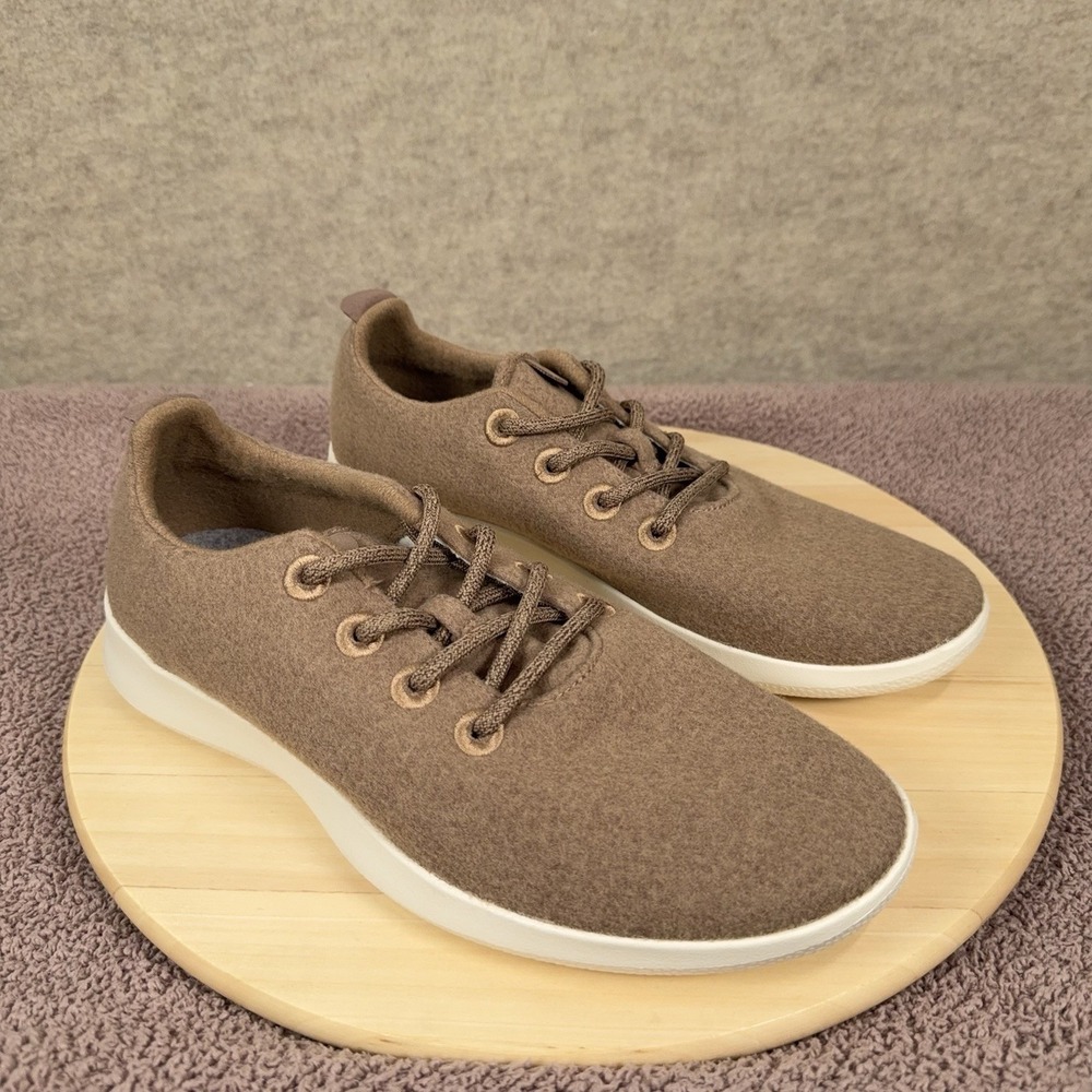 Allbirds Wool Runner Hazy Beige Mens Size 10 Casual Walking Sneaker Shoes